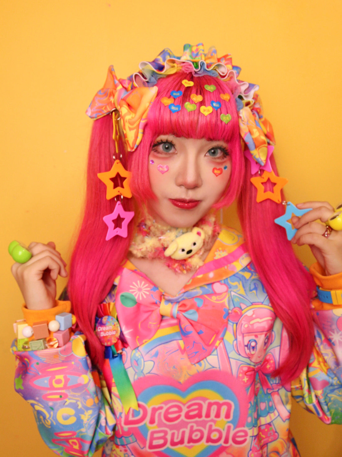 Rainbow decora handmade hairband