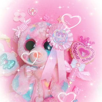 Pink Magical Girl kawai Badge&Corsage