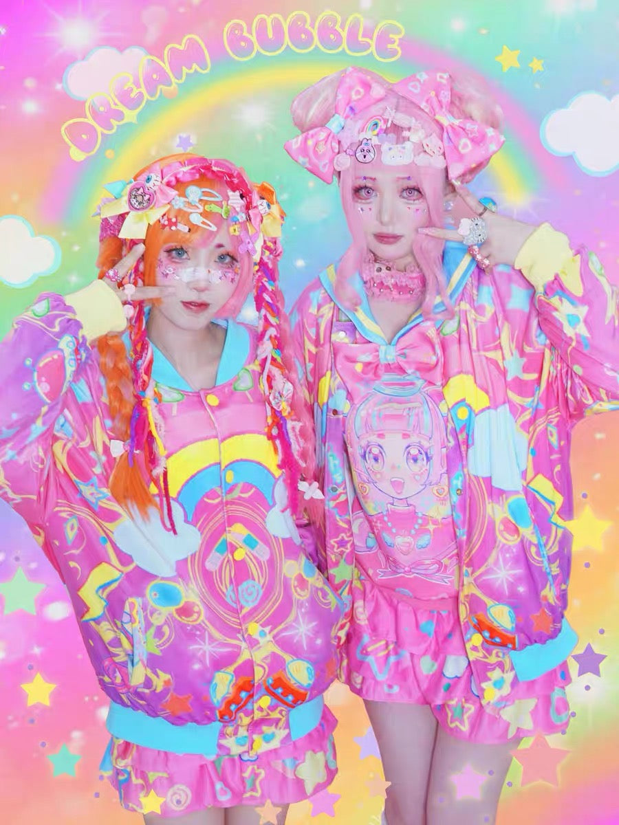 Dream Bubble warm coat decora Kawai