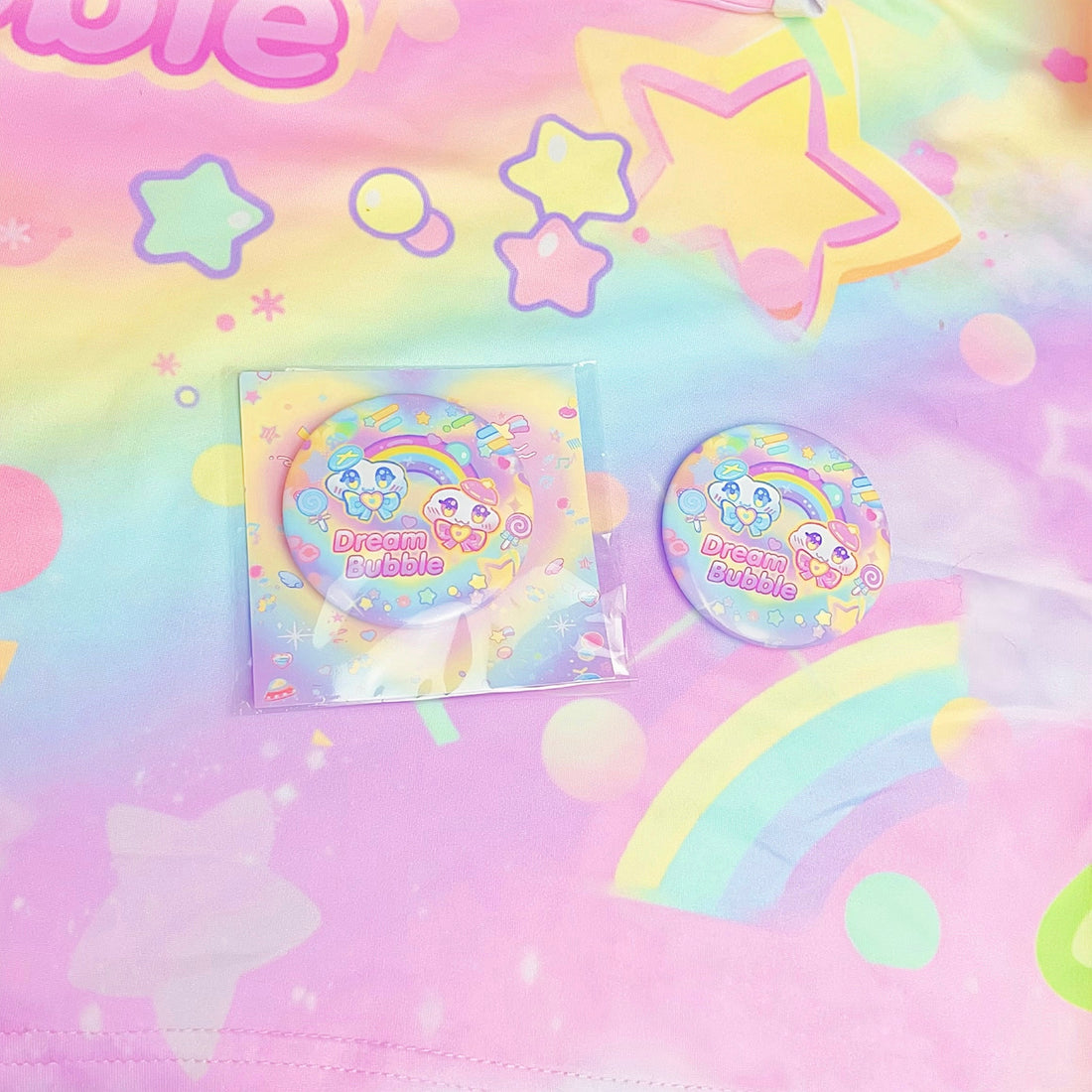 Dreamy Macaron Badge&Corsage